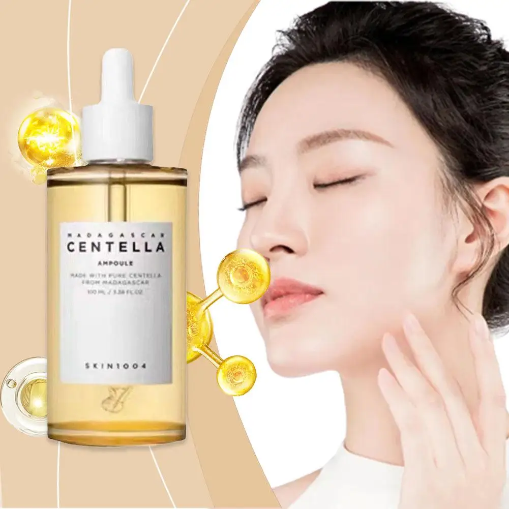 Centella Hyaluronic Waterproof Sunscreen Moisturizing Toner Calming Brightening Face Serum Capsule Ampoule Skin Care Set 6