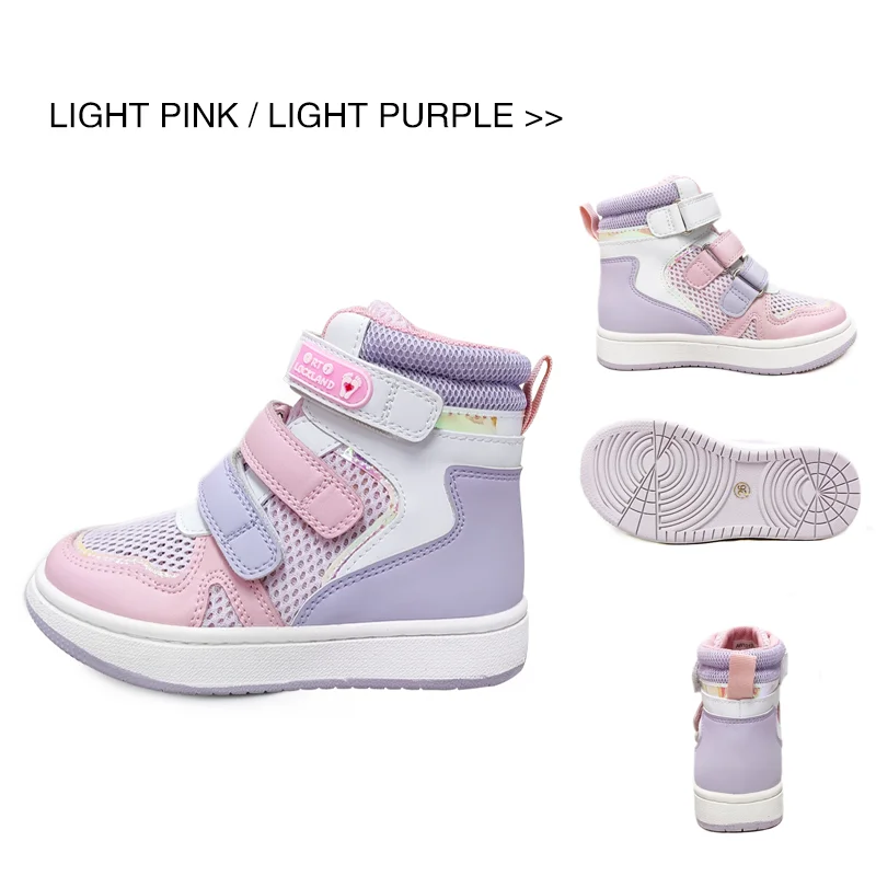 Bambini ragazza rosa Sneakers bambino Mesh Leather Medical scarpe ortopediche per bambini Casual Flatfeet plantari calzature sportive