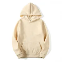 Nouvelle mode hommes sweat à capuche pour femme printemps automne hiver décontracté sweats à capuche hommes hauts couleur unie sweat à capuche homme 3