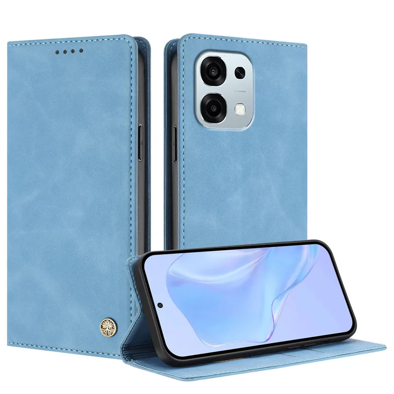 Luxury Wallet Flip Cover Phone Case - Magnetic Shockproof Leather
