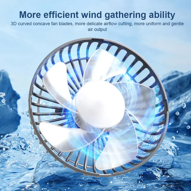 Standing Electric Cooling Quiet Air Circulator Fan With LED Light - Buy