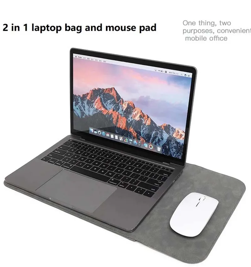 for CHUWI MiniBook X Laptop Bag Smooth Matte PU Leather Magnet Flip Sleeve Charger Pouch Foldable Mousepad Notebook Briefcase 3 Se9a0a2cd26db4e4b808b08d194e1930bQ