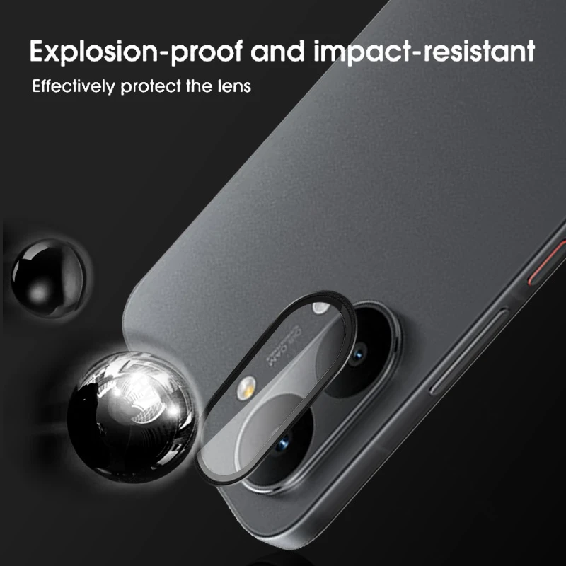 포코 리틀 X8ProMax 케이스 알루미늄 합금 링 카메라 보호대 (포코 X8 Pro Max, 포코X8 ProMax 5G용) 9H 강화유리 렌즈 커버