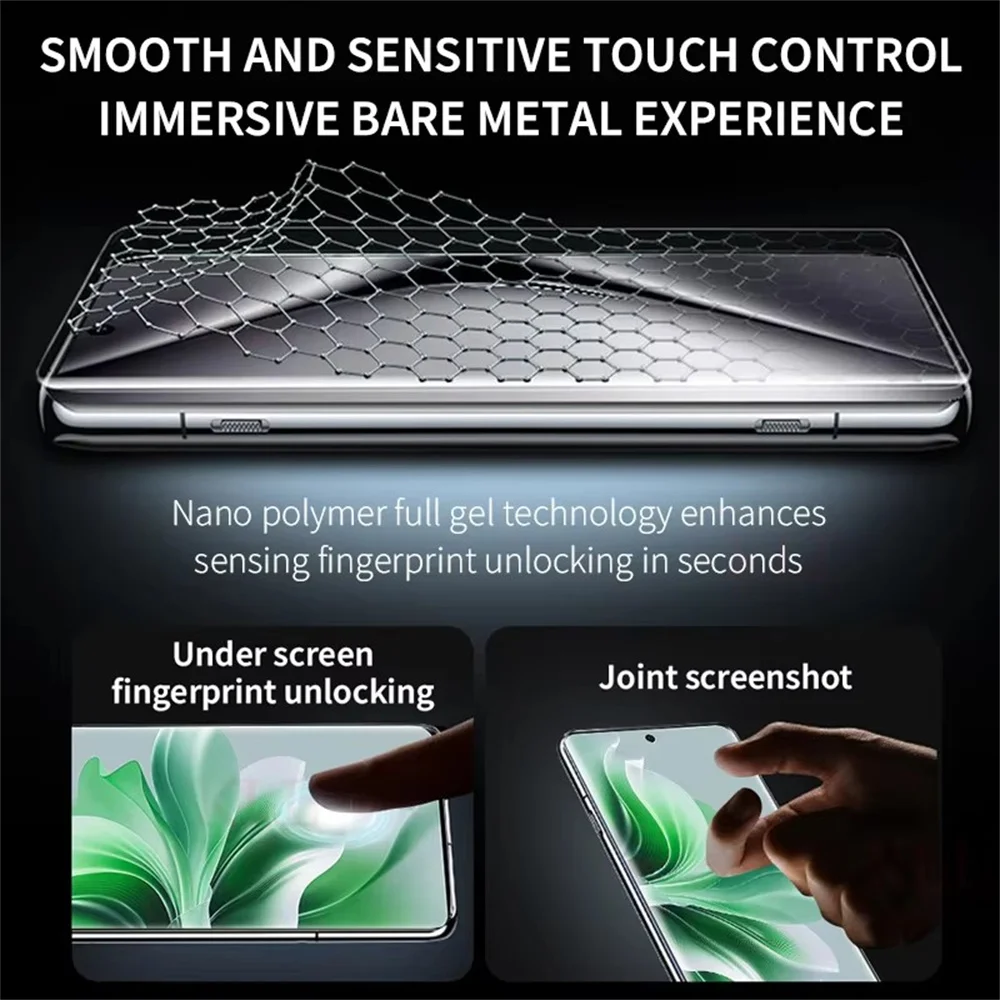 4-Pack Slim Hydrogel Full Cover Screen Protector