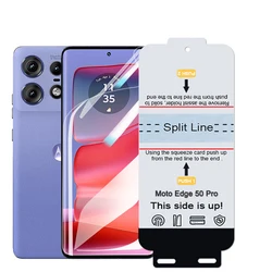 Premium Self - Healing HD Front Hydrogel Screen Protector Film - 3 Pack - Motorola Edge 60 (3Pcs Front Film)