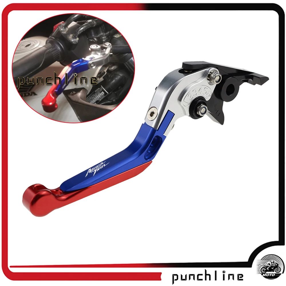 Fit For CRF1000L African Twin CRF 1000 L 2015-2019 Folding Extendable Brake Lever for honda crf1000l africa twin side stands extension support plate enlarge 2015 2016 2017 2018 2021 motorcycle cnc crf 1000 l