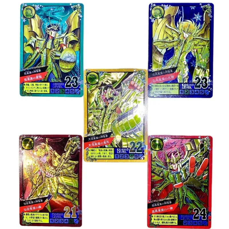 

Флэш-карта Saint Seiya, 12 шт./комплект, Shiryu Hyoga Seiya Phoenix Ikki, персонажи анимации, классика, коллекция аниме, искусственный подарок