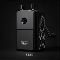 SUNWOOD Manual Large-Caliber Thick Triangular Pencil Sharpener / Shaving Machine / Rotary Sharpener, Model SL63 5