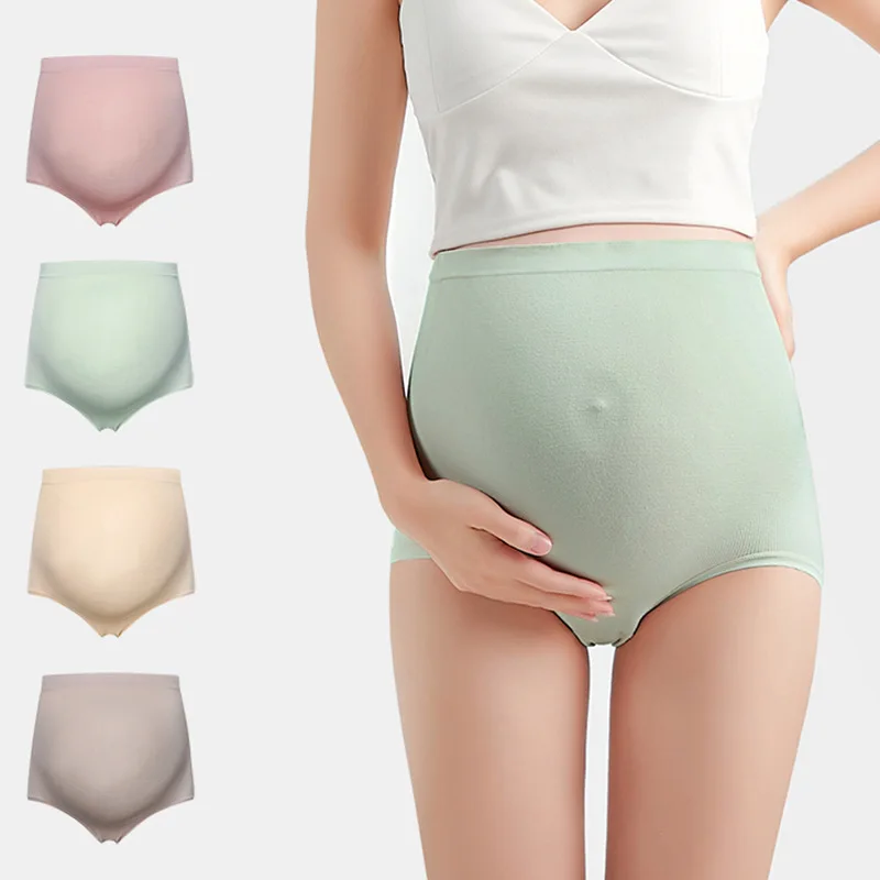 

Cotton Panties For Pregnant Maternity Underwear Panty Clothes for Pregnant Women Pregnancy Brief High Waist Maternity Intimates