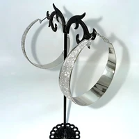 Y2K – boucles d'oreilles brillantes pour femmes, bijoux mignons, mode Punk géométrique, accessoires Cool Hip Hop Rock Goth 1