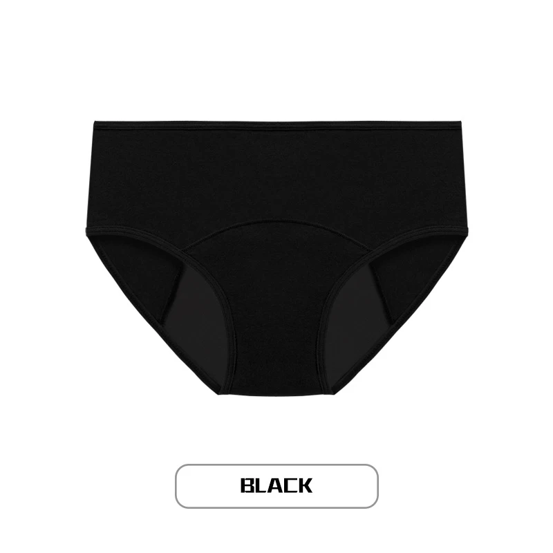 1pcs Very Abundant Menstrual Panties Woman Breathable Women's cotton briefs Low Waist Physiological Period Underwear For Women