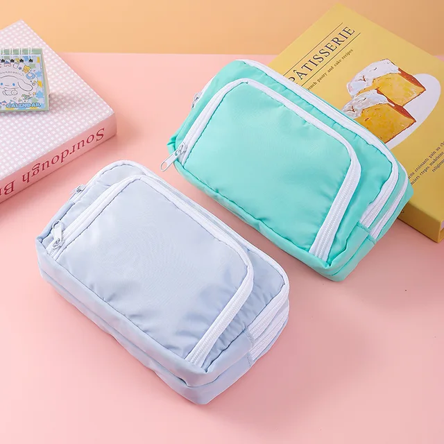 Kawaii – trousse à crayons multicouche de grande capacité, sac à crayons pour étudiants, boîte de fournitures de papeterie scolaire et sac de rangement de maquillage 6 Kawaii – trousse à crayons multicouche de grande capacité, sac à crayons pour étudiants, boîte de fournitures de papeterie scolaire et sac de rangement de maquillage 6