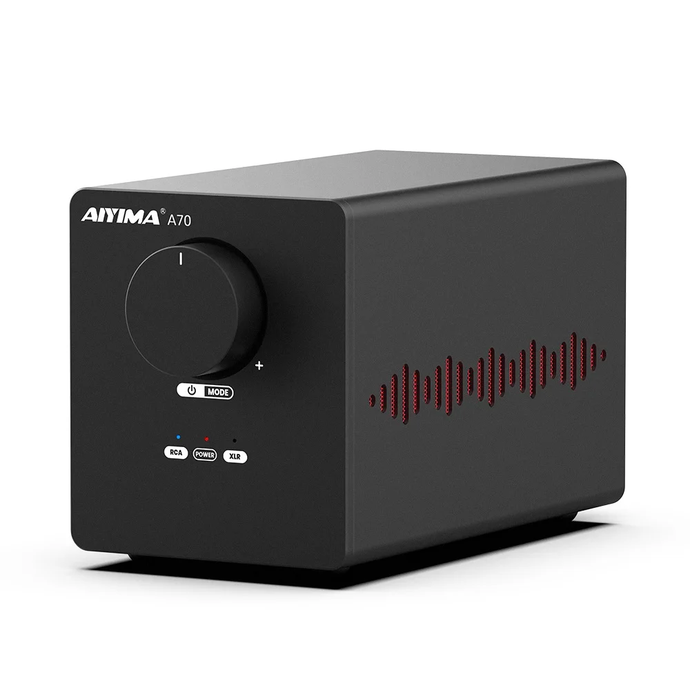 AIYIMA A70 밸런스드 스테레오 앰프, 홈 시어터용 2.0 채널 앰프, PD..