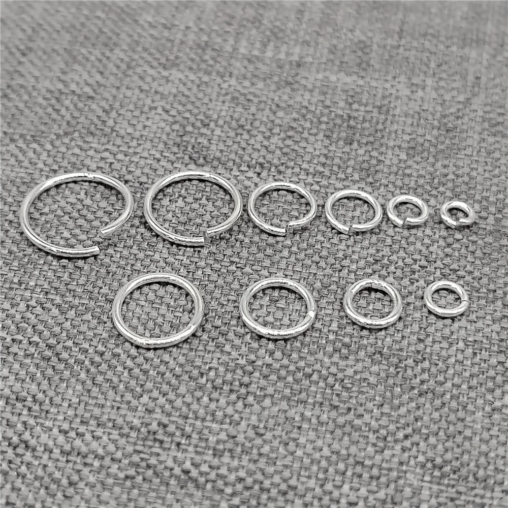 50 Sterling Silver Open Jump Rings 925 Silver Closed Jump Ring 2.5mm ...