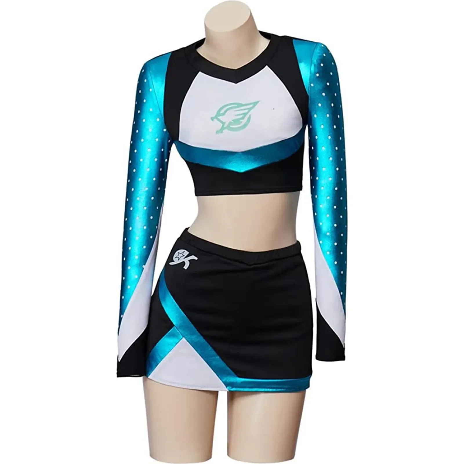 

Tv Maddy Euphoria Cheerleader Uniform Dress Maddy Perez School Girls Women Musical Sports Team Hallowee Stage Suit