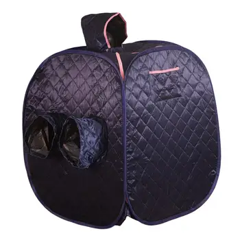 เต็นท์ห้องซาวน่าส่วนตัวเดี่ยวเต็นท์ห้องซาวน่าสปาพับเต็มตัว 8