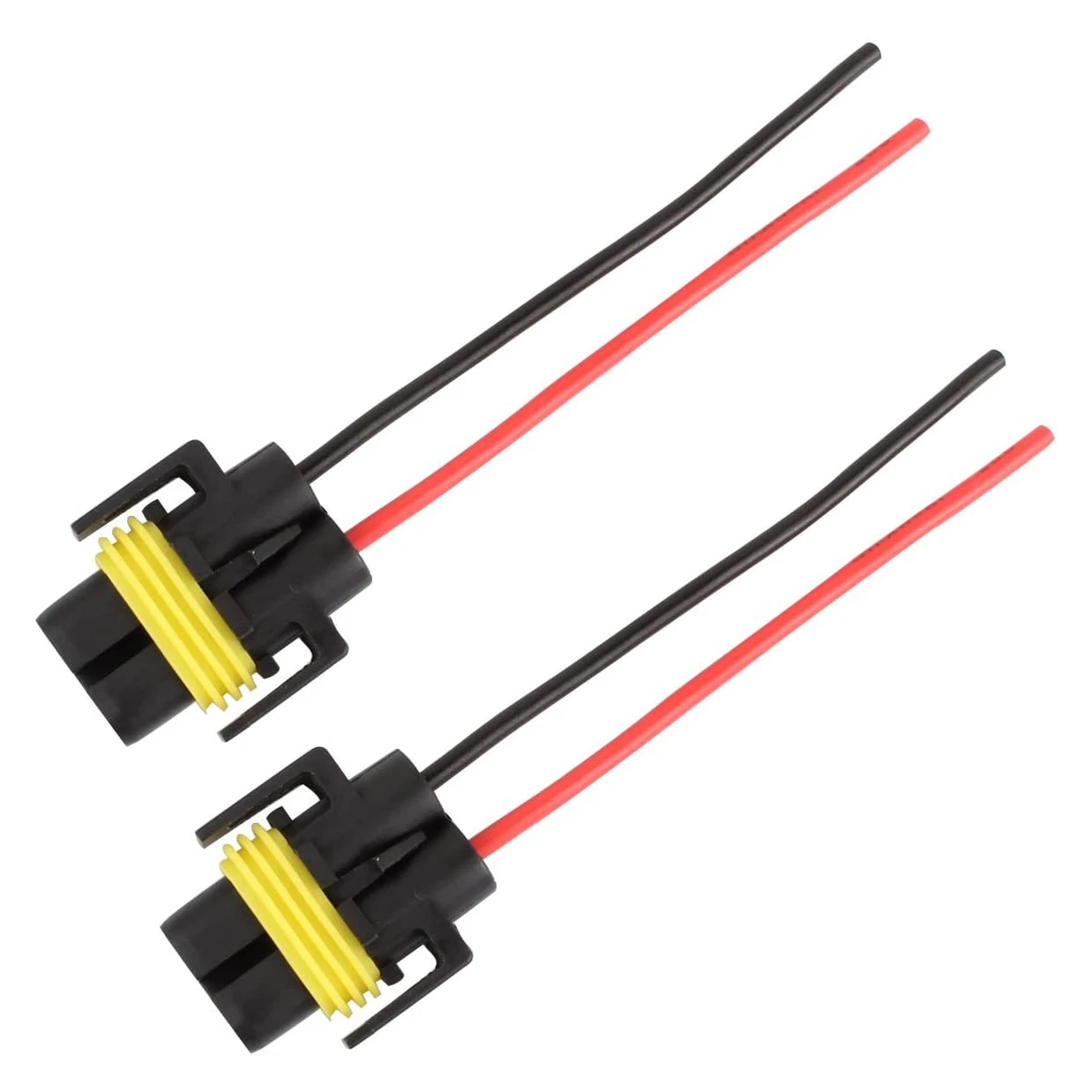

2 Pcs H11 H8 Headlight Sockets Adapter for LED Fog Light