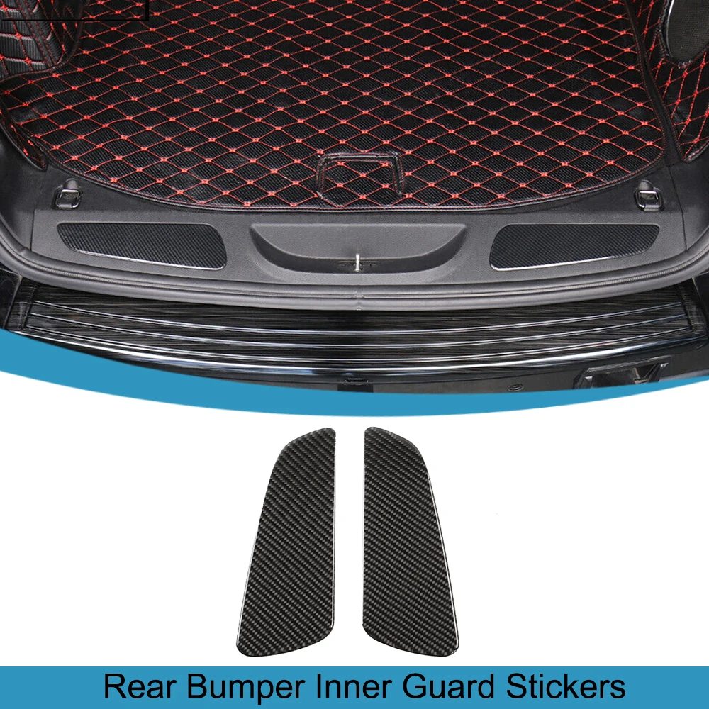 

Внутренняя защитная лента на порог заднего бампера автомобиля, декоративная наклейка, Накладка для Jeep Grand Cherokee 2011-2024, аксессуары для интерьера