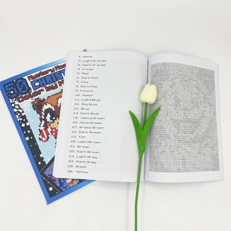 Popüler Sıcak Satış Yeni ve Stres Giderici Yetişkin Boyama Kitabı Gizemli Mozaikler Renk Numaralarına Göre Satılıyor