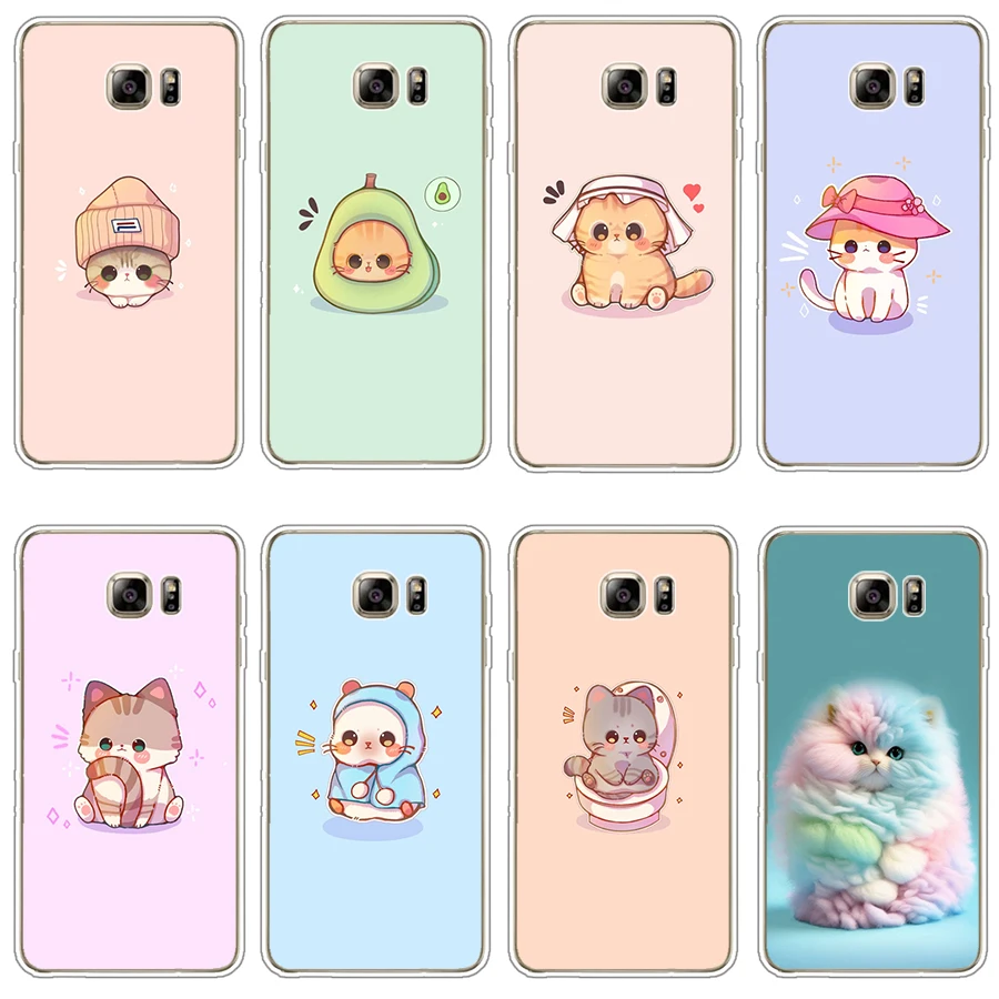 6 Per Galaxy S7/S7 Edge/S6 Edge/S6 Edge Plus/Note Fe/Note 5/Note 5 Duos Case Tpu Soft Silicon Protecitve Shell Cover Case