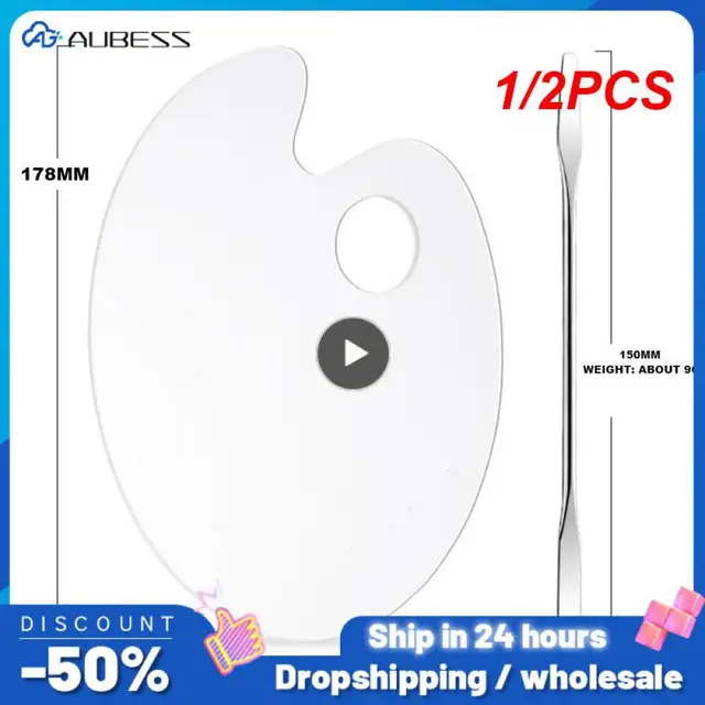 탁월한 페인트 혼합을 위한 휴대용 페인트 팔레트