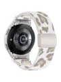 White leopard print
