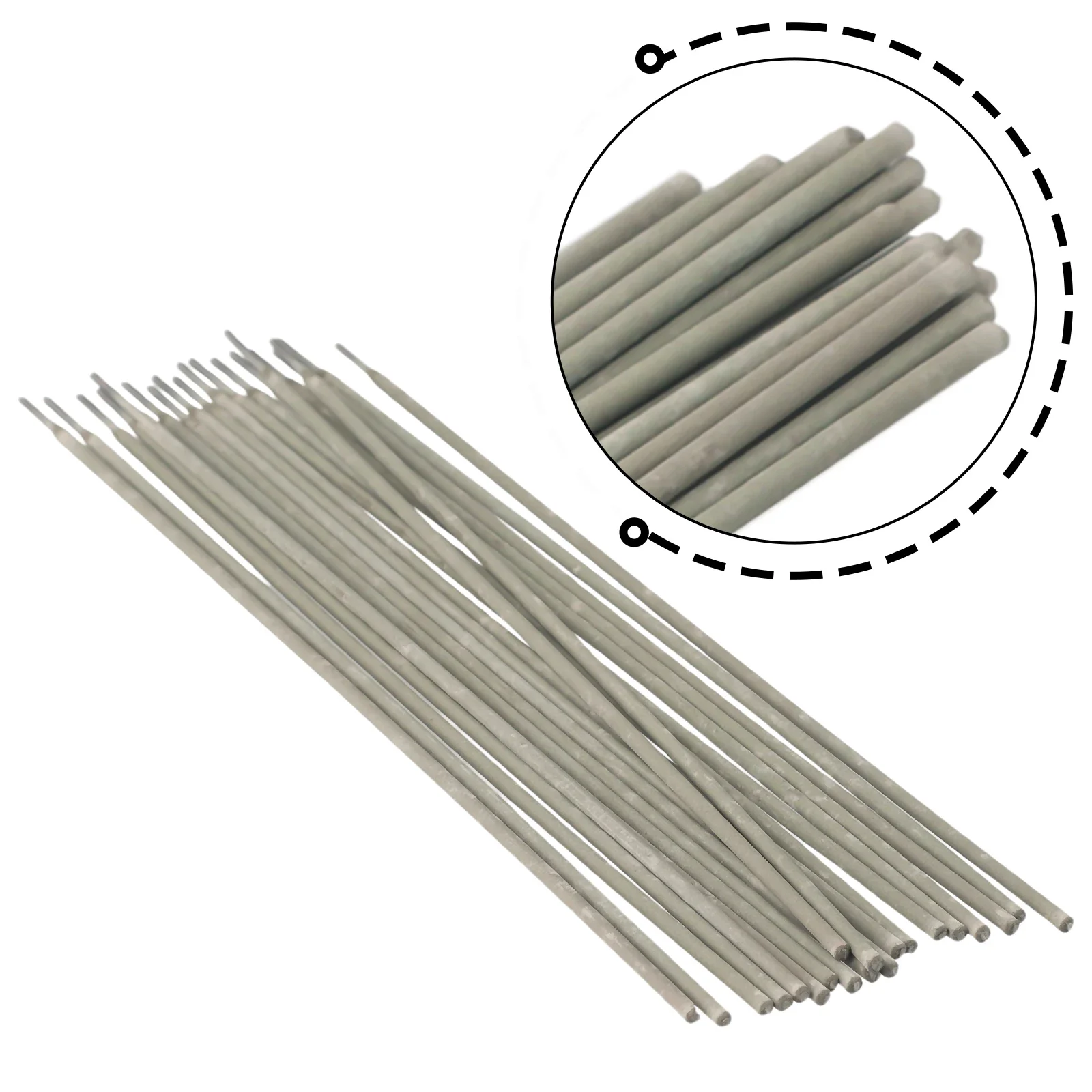 20pcs 304 Stainless Steel Electrode A102 Solder Wires 1.0mm-4.0mm Welding Rod Welding Soldering Supplies