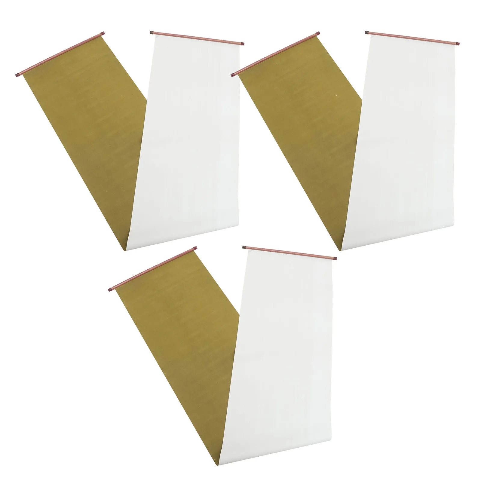 3Pcs 물 쓰기 천 중국 서예 스크롤 초보자를 위한 재사용 가능한 서예 천 연습용 26.38x16.54x0.47in