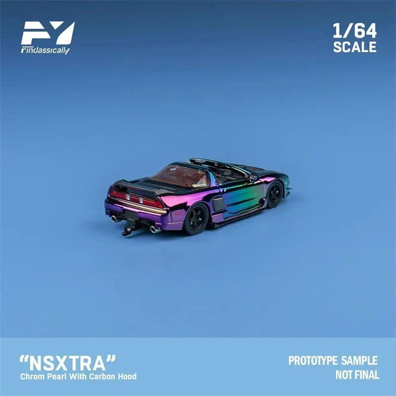 Finclassically NSXTRA 赤 1/64 MLGB Finclassically 1:64 NSX TRA by Chris Cut Diecast Model Car