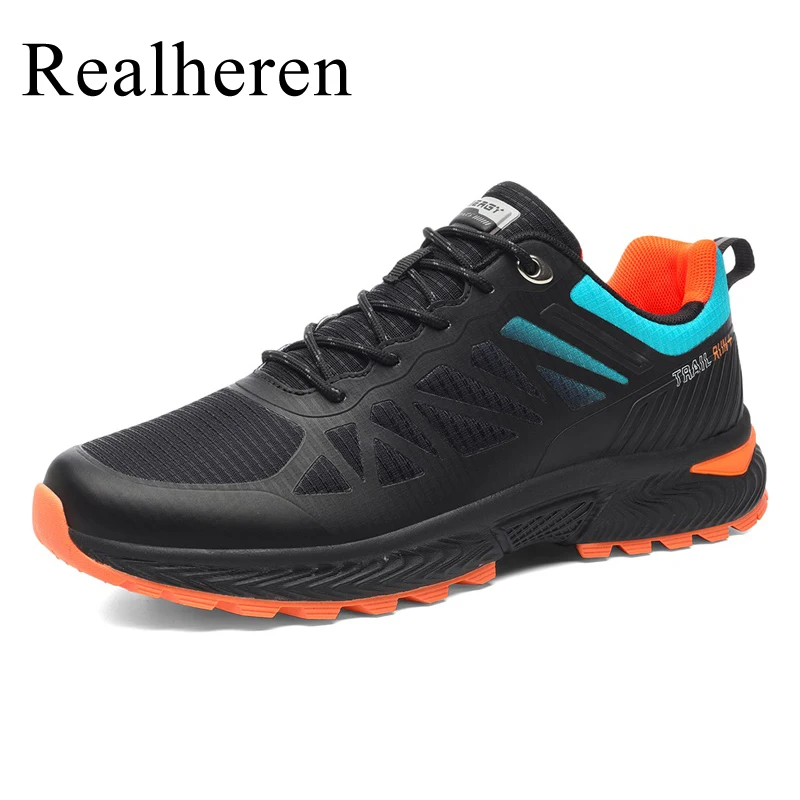 Men Waterproof Trail Running Shoes Sneakers Sports Jogging Trainers Sport Shoes Outdoor Walking Athletic Plus Big Size 54 53 52
