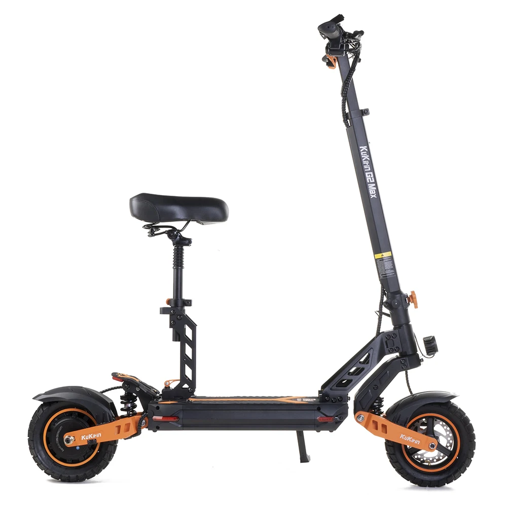 

KuKirin G2 Max Electric Scooter 48V 20Ah Battery 1000W Brushless Motor 80 Kilometers Range 55 kph Max. Speed 10'' Pneumatic Whee