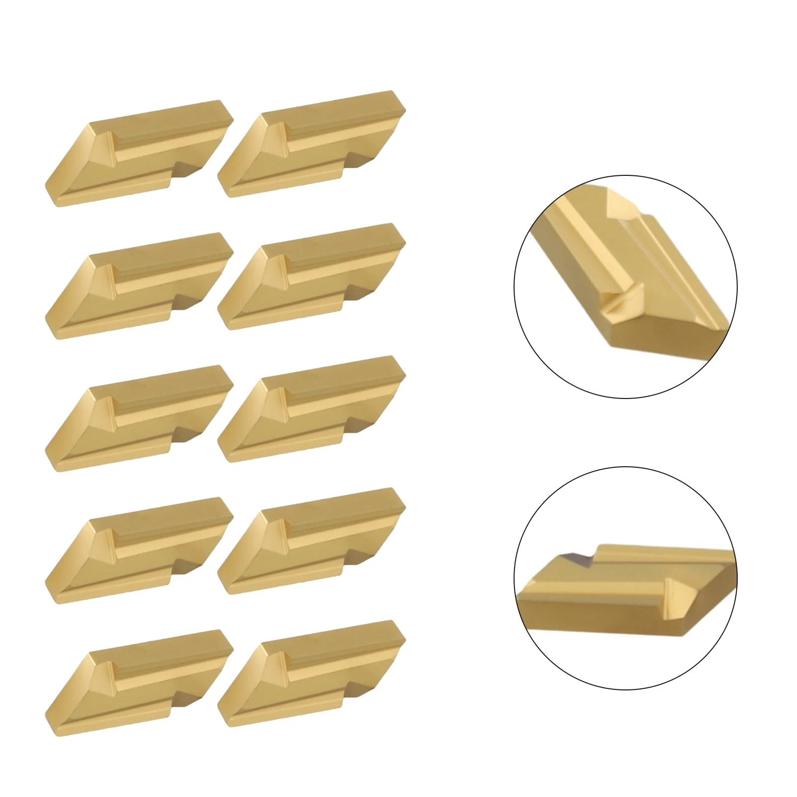 

Brand New Industrial Insert KNUX160405R-11 Carbide Good Rigidity High Grip Strength Parts 10 Pcs/Set Accessories