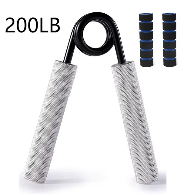 Grip Strength Trainer 50-300lbs 1PC Fitness Metal Hand Gripper Non-Slip Forearm Muscle Exerciser Hand Rehabilitation Exercising 6
