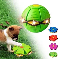 Pet Magic UFO Ball Dog Treading Ball Foot Treading Ball Light Deformation Vent To Decompress Parent-Child Interaction 1