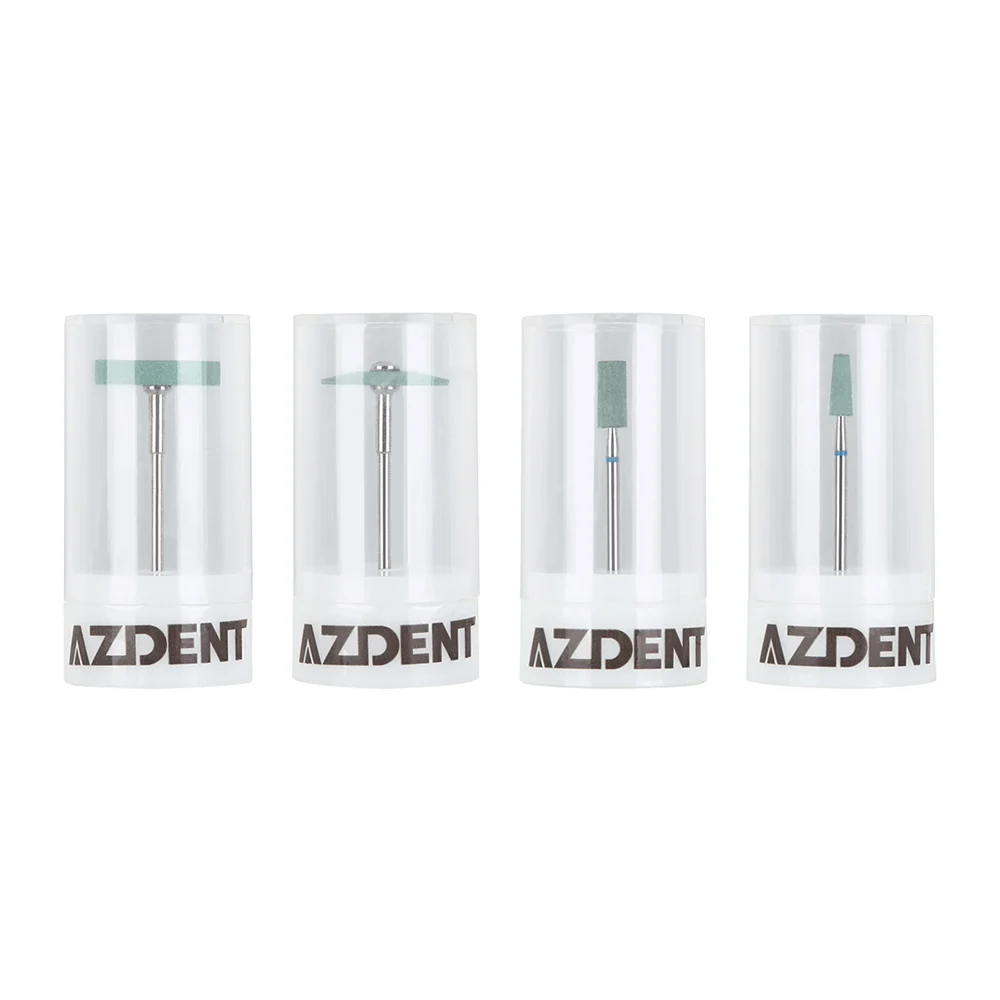 AZDENT Dental-Keramikschleifer, Zirkonoxid-Porzellan-Polierer, Labor, Durchmesser 2,35 mm, HP, mittlere Körnung, Polieren, Zahnmedizin-Werkzeuge – Detail 11
