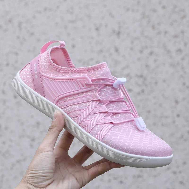 New Unisex Wider Shoes Breathable Mesh Men Barefoot Wide-toed Shoes New Flats Soft Zero Drop Sole Wider Toe Sneakes Large Size 4