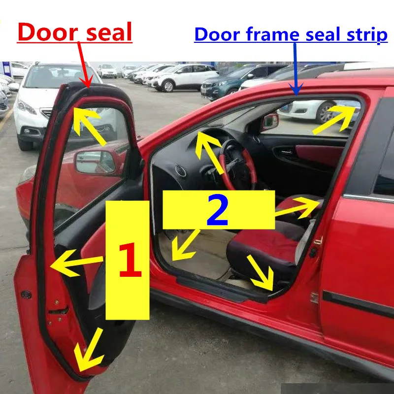 

For JAC J3 Car door frame sealing strip
