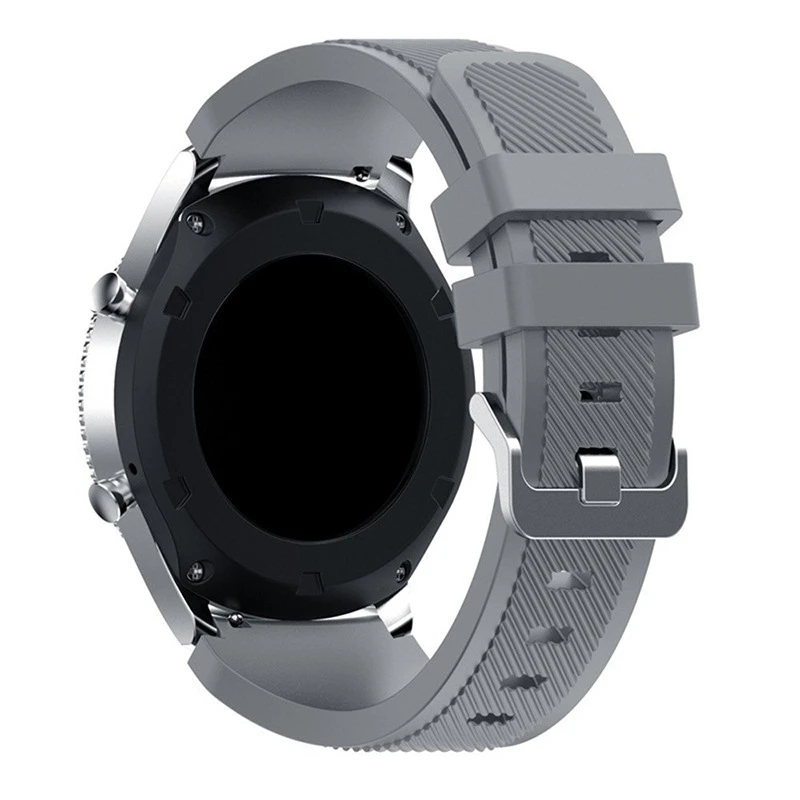 Silicone Sport Watch Band - 22mm Premium Strap Bracelet