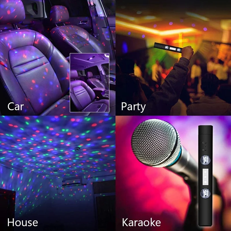 

USB-лампа RGB для создания атмосферы в автомобиле