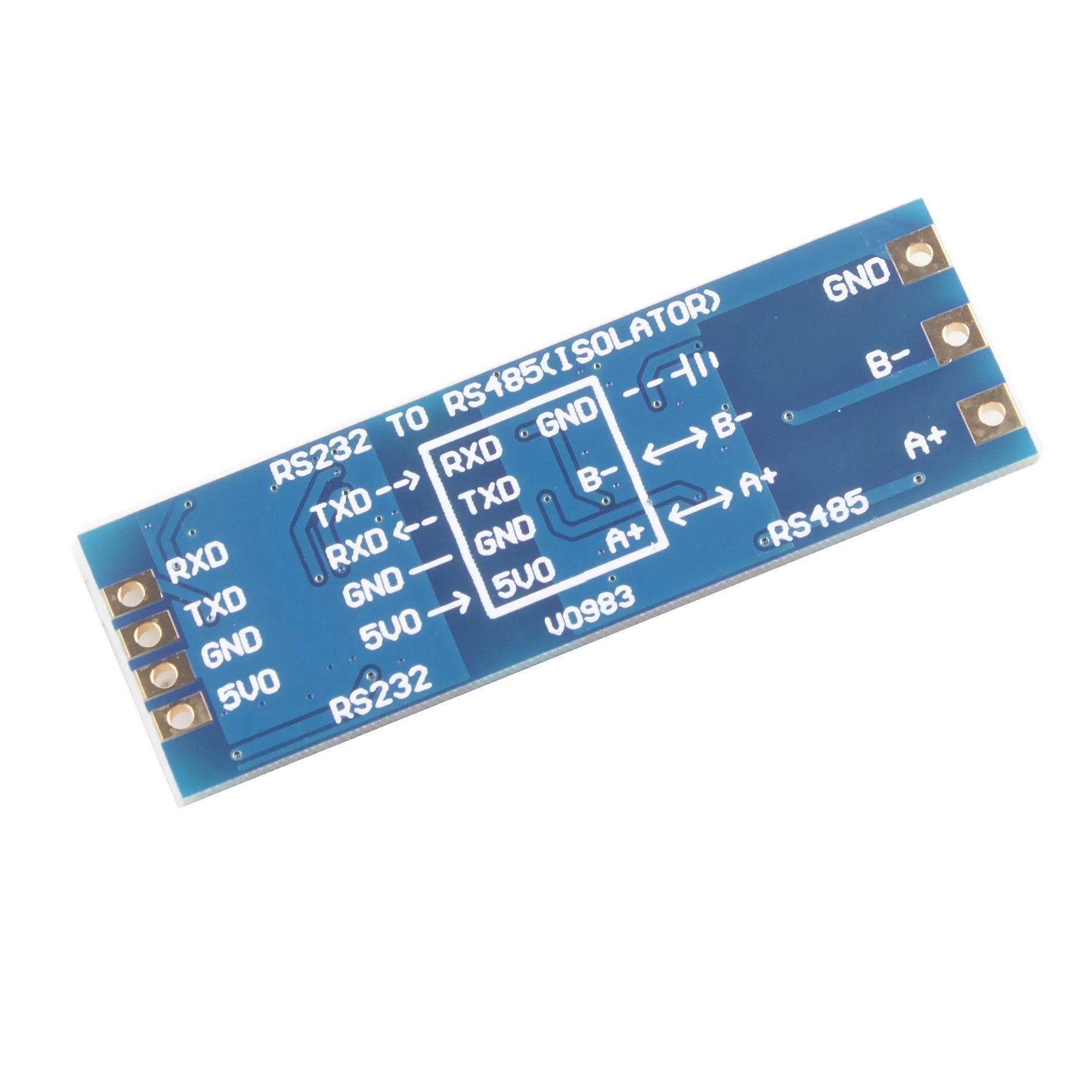 RS232 to RS485 Serial Converter Upgrade Communication Programming Board Adapter