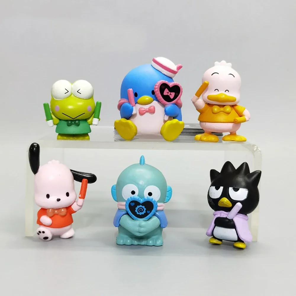 4Cm Pochacco Figure BadBadtz－maru KEROKERO KEROPPI Toy Pvc