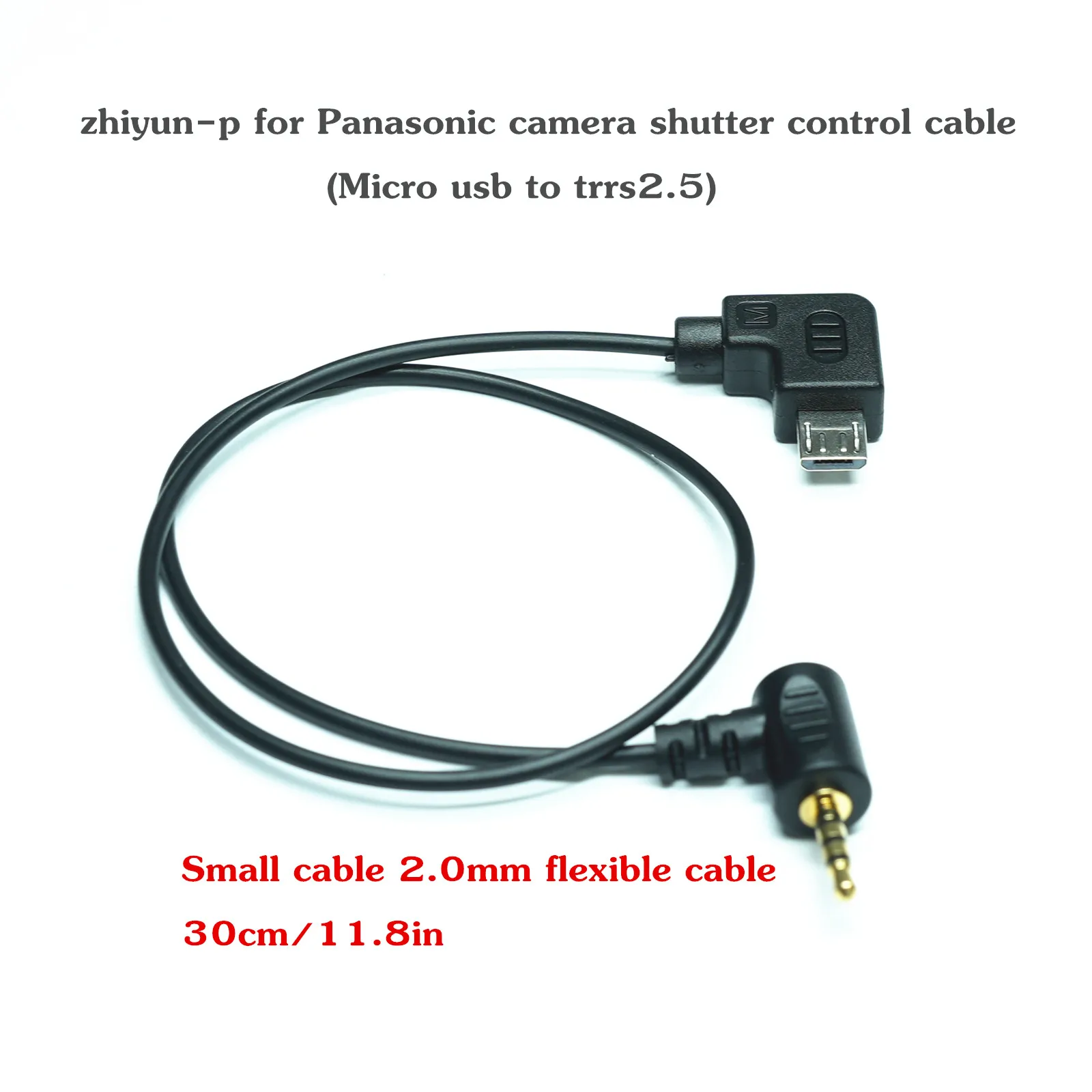 For Zhiyun to Panasonic cable Crane 2 / Crane/m/plus stabilizer Control Cable GH(3/4/5/6/7) S5 S5II S5MX2 FZ1000 S1 S1R S1H