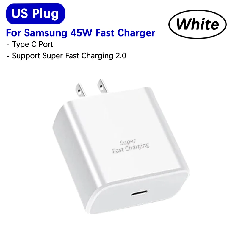 ตัวเลือกสินค้า อะแดปเตอร์ชาร์จเร็ว 45W Super Fast Charger สำหรับมือถือหลายรุ่น