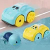Baby Bath Toys Children Bathing Cute Swimming Turtle Water Playing Toy Clockwork Car Cartoon Vehicle Baby Bath Toy for Kids Gift 1