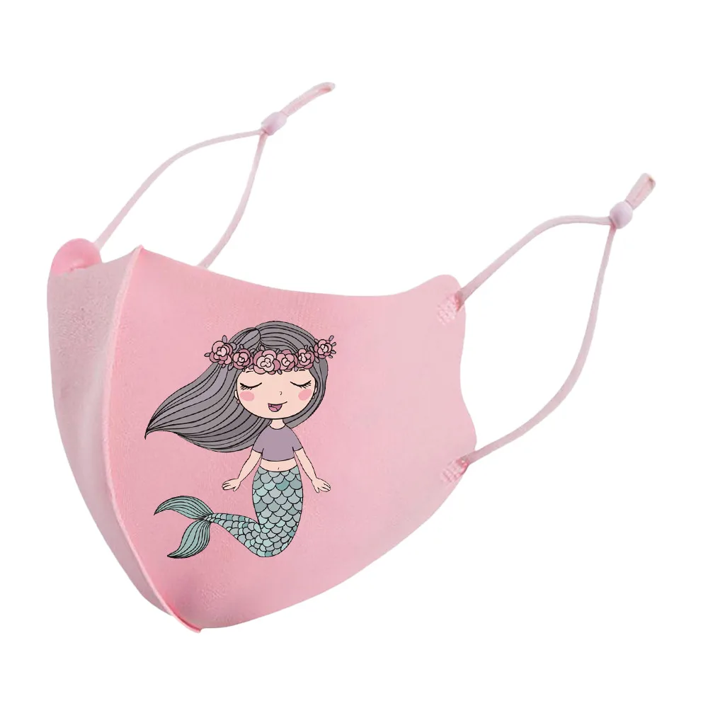 masque enfant Kids Children Boy Girl Outdoor Mouth маска Protection Face Reusable mascarilla Monder Scarf Halloween Cosplay MasK