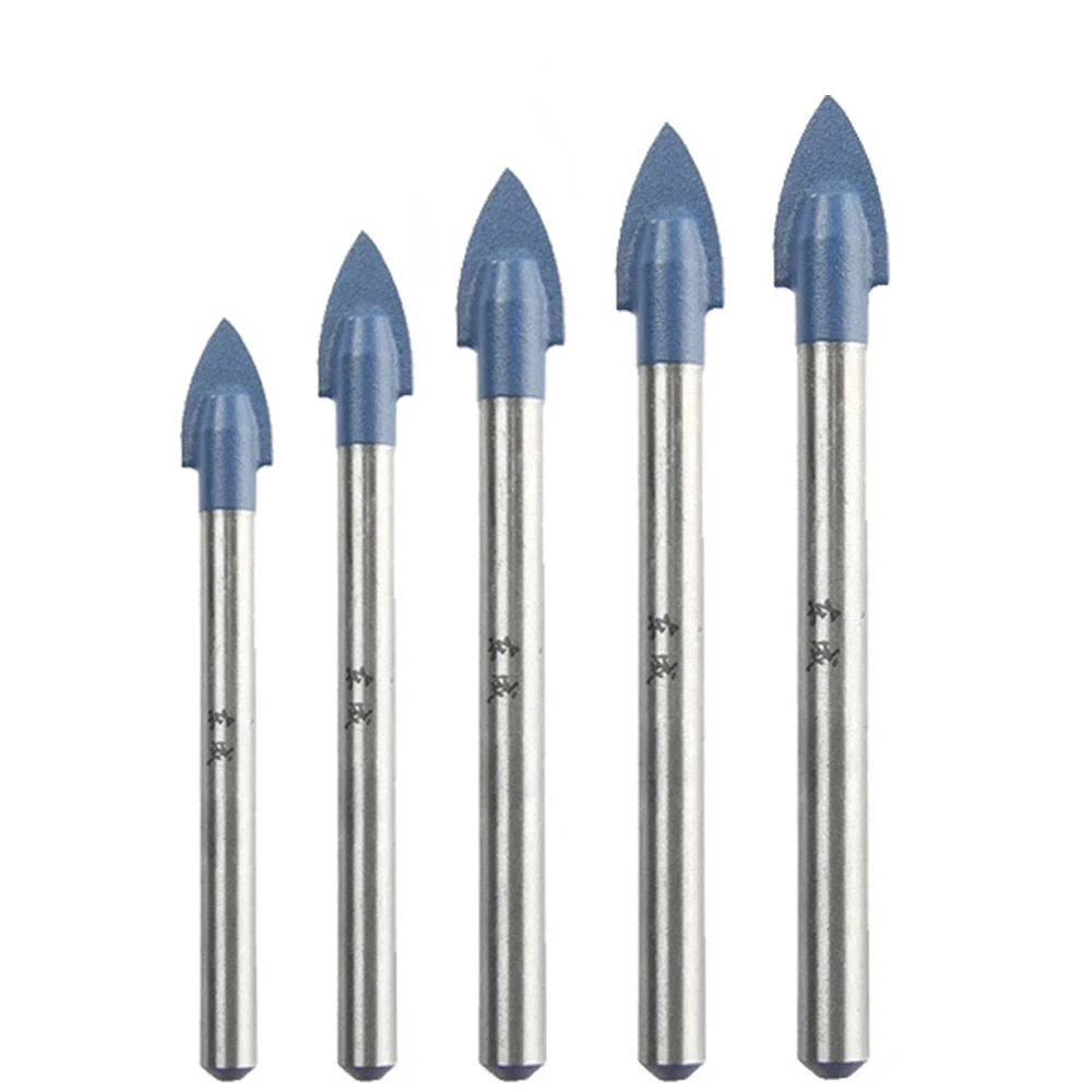 Glass Tile Diamond Tip Drill Bit Set Tungsten Carbide Tipped Spear Head