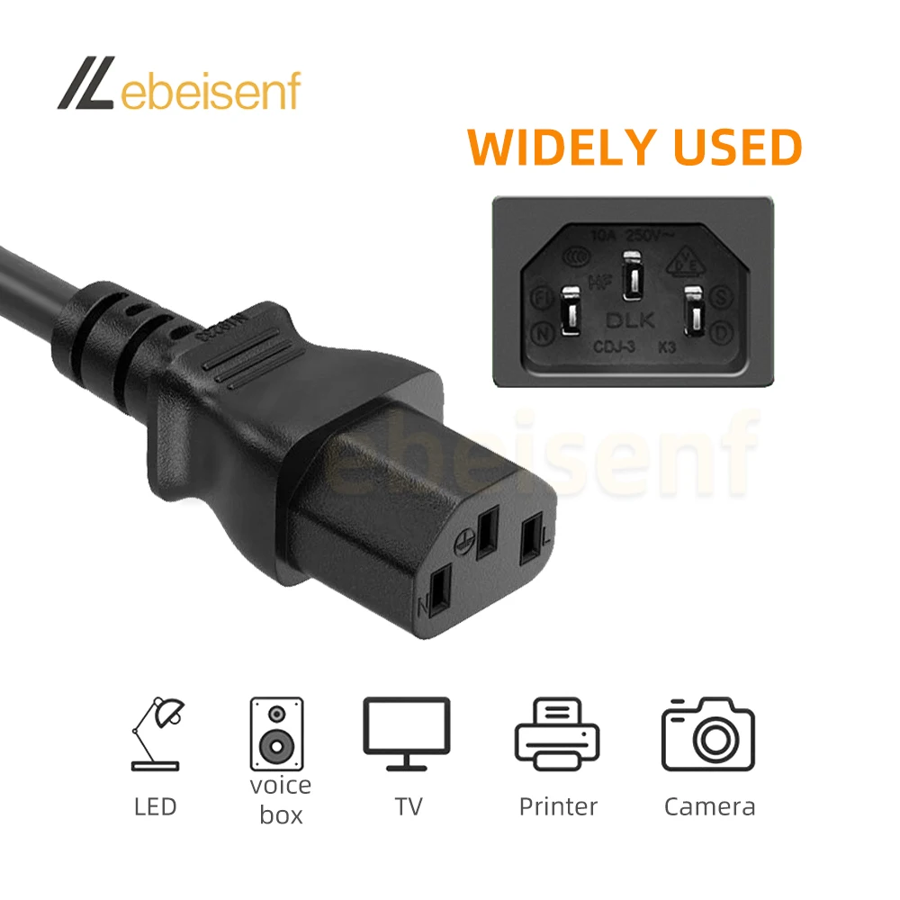 รูปสินค้า สายไฟ AC 320 C13 ขยายสัญญาณ ใช้งานได้หลากหลาย