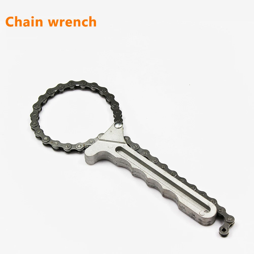 Oil Filter Wrench Plier Remover Chain Wrench Oil Fuel Filter Car Engine Tools Car Repair Tools car oil filter