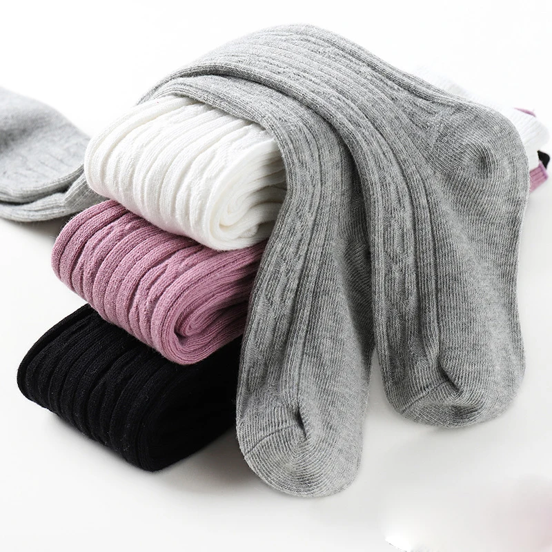 Baby Tights Winter Autumn Solid Color Soft Cotton Thick Warm Baby Girl Tights Newborn Toddler Tight Boy Girl Pantyhose Clothes