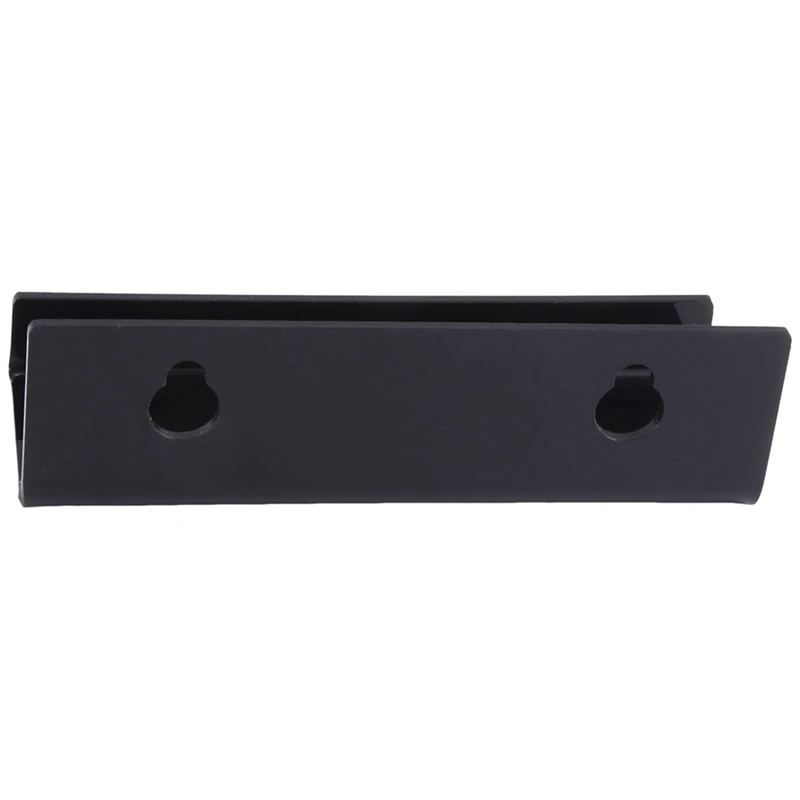 Black Vinyl Record Shelf Wall Mount 6 Pack,Vinyl Holder Wall,Acrylic Album Record Holder Display Easy To Use 4